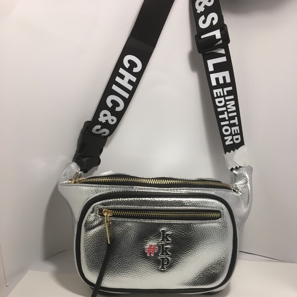 Silver Summer Large #kkp Fanny Pack! - Picture 1 of 3